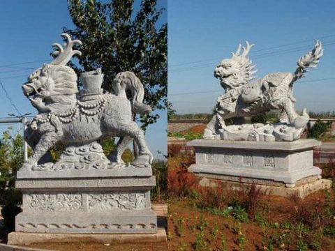 點擊查看詳細信息<br>標題：石雕麒麟5 閱讀次數(shù)：1192