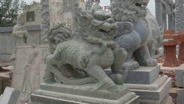 點擊查看詳細信息<br>標題：石雕麒麟1 閱讀次數(shù)：1141