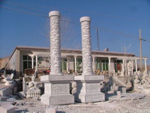 點擊查看詳細信息<br>標(biāo)題：石雕龍柱9 閱讀次數(shù)：1126